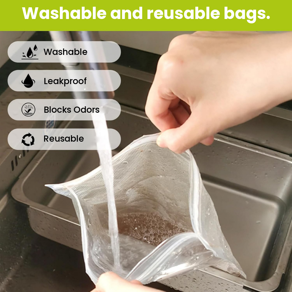 Noce Fresh washable and reusable leakproof vacuum bags