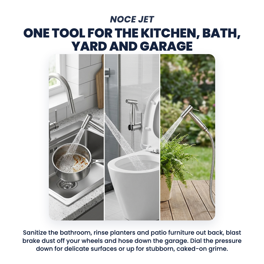 Noce Jet for the kitchen, bath, yard and garage